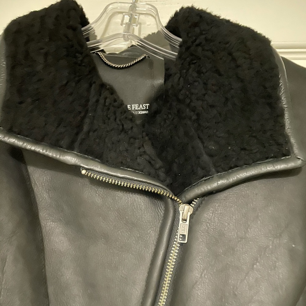 Gorgeous sheep leather shearling jacket - Picture 9 of 16